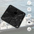 Boat Seat Base Mount Boat Seat Pedestal Base Plate for 3/4" Pin Post Socket