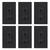 ELEGRP Smart Plug, Smart in-Wall Outlet Compatible with Alexa and Google Assistant, 2.4GHz Wi-Fi Smart Receptacle with Energy Monitoring, No Hub Required, UL Listed, Black, 6 Pack
