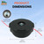 Heyzy 128LD Trimmer Head for Husqvarna T25 122L 124L 125C 125L 125LDX 128L 128R 128RJ 223L 223L 223R 322C 323C 325C 325CX 525LS Weed Eater Replace 966674401 M10 x 1.25LH