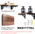 AUTOHJ Folding Shelf Brackets - 20 Inch 2 Pcs Heavy Duty Shelf Brackets