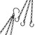Heybe 16 Inch Hanging Basket Chain with Hooks for Pot Planters, Bird Feeders, Lanterns and More