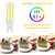 YUIIP G9 LED Light Bulb 7W Dimmable 50W 60W Halogen Bulbs Equivalent, Daylight White 6000K AC120V 550LM Lamp G9 Bi Pin Base, Non-Flicker, 360°Beam Angle, 6 Pack