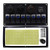 Riloer 8 Gang 12-24V Rocker Switch Panel for RV Marine Car Vehicles Truck Boat Waterproof, Digital Voltmeter Display Dual USB Charger Port DC 12/24V Socket Lighted Switches, Green Light