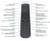 AT&T TV Now DirecTV Receiver Remote Control Voice Remote Control C71KW Black