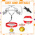 Dansydaisy 3 Pcs Dalmatian Small Dog Costume Set, Cow Dot Print Dog Outfit