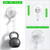 LUXEAR Suction Cup Hooks, Clear Reusable Suction Hooks, 6 Pack