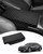Shademax Toyota Crown Center Console Cover, Armrest Cover Cushion Pad for Toyota Crown Signia 2023 2024 2025 2026 Accessories PU Leather Middle Consle Lid Armrest Seat Box Cover Protector Anti-Scratch