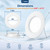 Amico 4 Pack 5/6 inch 5CCT LED Recessed Lighting, Retrofit Can Light, White