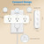 Wireless Outlet Extender with Remote Control (3 Sockets) – 100ft Stable Control (No WiFi Required), 15A/1875W Power Strip for Lights (Light Switch) & Small Appliences