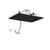 Hibbent 13'' Rain Shower Head with 12'' Shower Head Extension Arm, Chrome