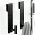 WUIVIUT T-Shape Heavy-Duty Stainless Steel Over The Glass Door Hooks - Frameless Glass Door Hooks for Bathroom Shower Towel Holder 19 cm Hook for Robe,Towels,Shower(T Shape 2 Pack, Fits 3/8'' Thick)
