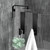 WUIVIUT T-Shape Heavy-Duty Stainless Steel Over The Glass Door Hooks - Frameless Glass Door Hooks for Bathroom Shower Towel Holder 19 cm Hook for Robe,Towels,Shower(T Shape 2 Pack, Fits 3/8'' Thick)