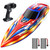 DEERC High Speed RC Boat for Kids, 25+KPH, Capsize Recovery, 30 Mins