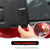 RT-TCZ Smoked Black Rearview Mirror Turn Signal Light Cover Trim Decoration Exterior Accessories for Ford F150 2021-2025