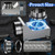 Stainless Steel Magnetic Dryer Vent Coupling, Quick Connection & Disconnection-Airtight Seal Dryer Vent Connector Kit, Strong Magnet and Self-Alignment Design for 4-Inch Dryer Vent Hose - Silver