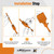 maXpeedingrods 6PCS Concrete Hole Saw Kit, 40 65 80 100 125mm, for Concrete