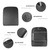 DEYTOP Center Console Cover for 2002-2012 Ram 1500 2500 3500 Accessories Car Armrest Cover for 2005 2008 1500 Ram Anti-Scratch Leather Armrest Protector (Black PU Leather, 2002-2012 Jump Seat)