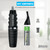Wahl DualTech® Pro Series® 2 in 1 Lithium Battery Dual Sided Eyebrow Trimmer and Nose Hair Trimmer for Men – Model 3025698