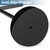 Black T-Shaped Hand Towel Holder Stand for Countertops, Stainless Steel