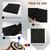 Thicken Dart Board Wall Protectors: 36x24x0.6'' Large Dartboard Surround Backboard Behind Dart Board Wall Backing