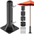 Dolibest Heavy Duty Deck Mount Umbrella Holder with Plastic Sleeve, Fully Welded Steel Patio Umbrella Base up to 2'' Poles, Outdoor Umbrella Stand for Patio Table, Balcony, Decks, Docks (Enhanced)