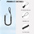 Bungee Dock Line with Hook for Boats 2FT 2 Pack, Stretchable Boat Dock Lines with Built-in Bungee Cord & Foam Floats, Quick Dock Rope for Jet Ski Pontoon Kayak PWC (Black, 2 Feet)