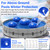 4+1 Combined Pool Pillow,0.8mm Thick Pool Pillows for Above Ground Pools
