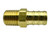GRIDTECH Brass 1/2” PEX to 1/4” NPT Male Connector Fitting
