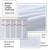 youngseahome White Shower Curtain with Red Border, Modern Chic Faux Linen Fabric Shower Curtains for Bathroom and Hotel,72 x 72 Inches