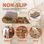 Non Slip Stair Treads for Wooden Steps, 15 Pack 8"x30" Washable Carpet
