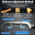 Qvamodo Upgraded Bread Knife for Homemade Bread, 6 Adjustable Thickness Bread Slicer, Ergonomic Bow-Design Serrated Bread Knife, Razor-Sharp Cutter for Crusty Sourdough & Baguette, Gift for Bakers