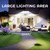 14000LM 100W LED Shop Lights, Plug in Garage Light for Workbench, 4 Pack