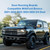 Door Running Boards Compatible with Ford Bronco 2021 2022 2023 2024 2025 2026 Door Side Steps Bars for Ford Bronco with Rock Rail 2/4 Door(Not for Sports)