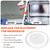 12.75" Microwave Plate Fit for GE, LG, Kenmore, Whirlpool Microwave Glass Turntable, 12 3/4 inch Microwave Glass Plate Replace WB49X10129 1B71961F 1B71961H WB49X10074 WP8172138 by Beaquicy