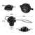 BWESOO 2Pcs Black Air Valve Inflatable Kayak Screw Air Valve Spiral Air Plugs Replacement Raft Canoe Airbed PVC Boat Gloves Drysuits Kayaking Water Sports