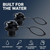 BWESOO 2Pcs Black Air Valve Inflatable Kayak Screw Air Valve Spiral Air Plugs Replacement Raft Canoe Airbed PVC Boat Gloves Drysuits Kayaking Water Sports