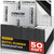 CUKWUYBY Butyl Sound Deadening 50mil 50sqft Sound Deadening Mat (46pcs)