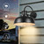Rosient Solar Barn Light Outdoor, Farmhouse Dusk to Dawn Sensor Wall Sconce, 12 Inch Rustic Solar Powered Exterior Light Fixture for Porch, Garage, Patio