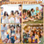 Potchen 50 Cowboy Hat Shape Plastic Straws Disposable Drinking Straw Bulk for Western Cowboy Party Bachelorette Rodeo Party Supplies (Brown)