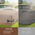 iBirdie Outdoor Waterproof Hot Tub SPA Cover 85 x 85 inch, 7 x 7 ft