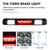 Tresound 3rd Third Brake Light for 1988-1999 Chevy/GMC C1500 C2500 K1500 K2500 Silverado Blazer LED Cargo Lamp High Mount Stop light (Chrome Housing Smoked Lens)
