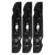 Multisland 742P05086 Cub Cadet ZT1 54 Blades High-Lift Blades (3 Pack)