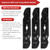 Multisland 742P05086 Cub Cadet ZT1 54 Blades High-Lift Blades (3 Pack)