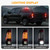 LED Tail Lights + 3rd Third Brake Light Kit Fit for Ford F250 F350 F450 F550 Super Duty 1999-2007, Taillights and High Mount Stop Light, 3Pcs, Smoke Lens