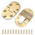 OwnMy Solid Brass Hinges, Drop Down Hinge, Drop Leaf Hinges, 90 Degree