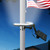 Flag Pole Light Solar Powered, Solar Flagpole Lights for 15 to 25 Ft In-Ground Flag Pole, Super Bright Waterproof Flag Solar Light Dusk to Dawn for 12+ Hours