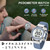 Hearkent Ladies Pedometer Watch,Step,Mileage&Calorie Tracker,Large Numbers
