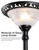 Torchiere Floor Lamp for Living Room with Reading Light, Thick Glass Shade