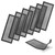 6 Pack Floor Vent Covers 4"x10" Magnetic - Air Vent Filters Mesh Screen Dust Filter Vent Register Deflectors for Home HVAC AC Grilles & RV Vents - Strong Hold Washable