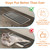 6 Pack Floor Vent Covers 4"x10" Magnetic - Air Vent Filters Mesh Screen Dust Filter Vent Register Deflectors for Home HVAC AC Grilles & RV Vents - Strong Hold Washable